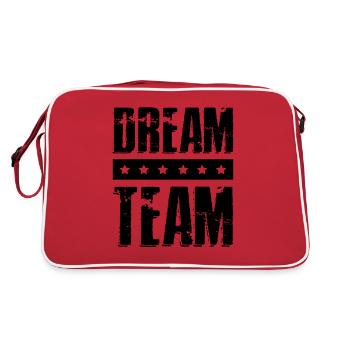 Dream Team - Retro Bag - red/white - Back