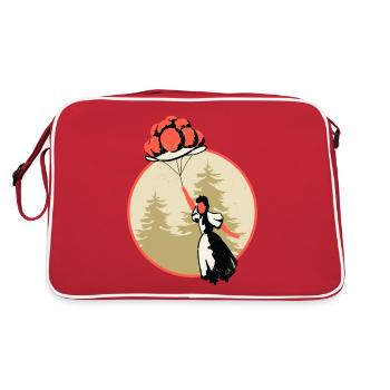 Black Forest Modern - Retro Bag - red/white - Back