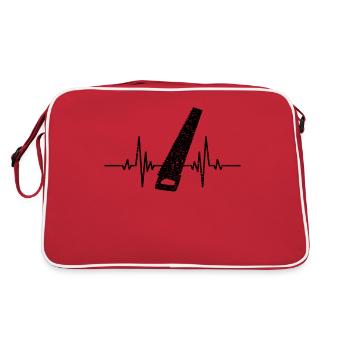 Carpenter Carpenter Heartbeat Joinery Planer - Retro Bag - red/white - Back