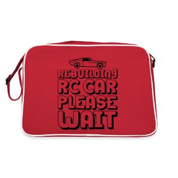 Rebuilding RC Car, Please Wait 2 - Retro Bag - red/white - Back