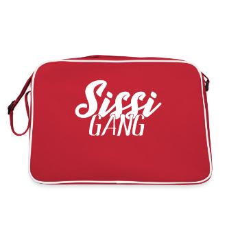 Sissi Gang - Schwestern Partnerlook - Retro Tasche - Rot/Weiß - Hinten