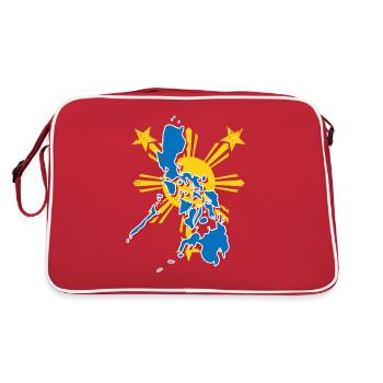Philippines Drapeau philippin Sun Pride I Cadeau - Sac Retro - rouge/blanc - Dos