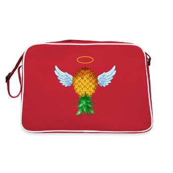 Mignon échangiste à l’envers Ananas Angel Wings - Sac Retro - rouge/blanc - Dos