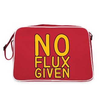 No Flux Given 6 - Retro Bag - red/white - Back