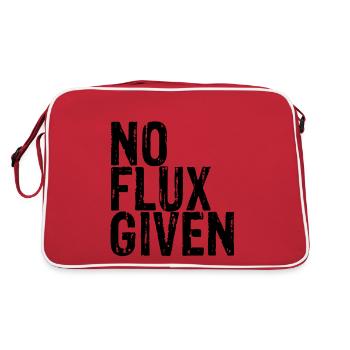 No Flux Given 7 - Retro Bag - red/white - Back
