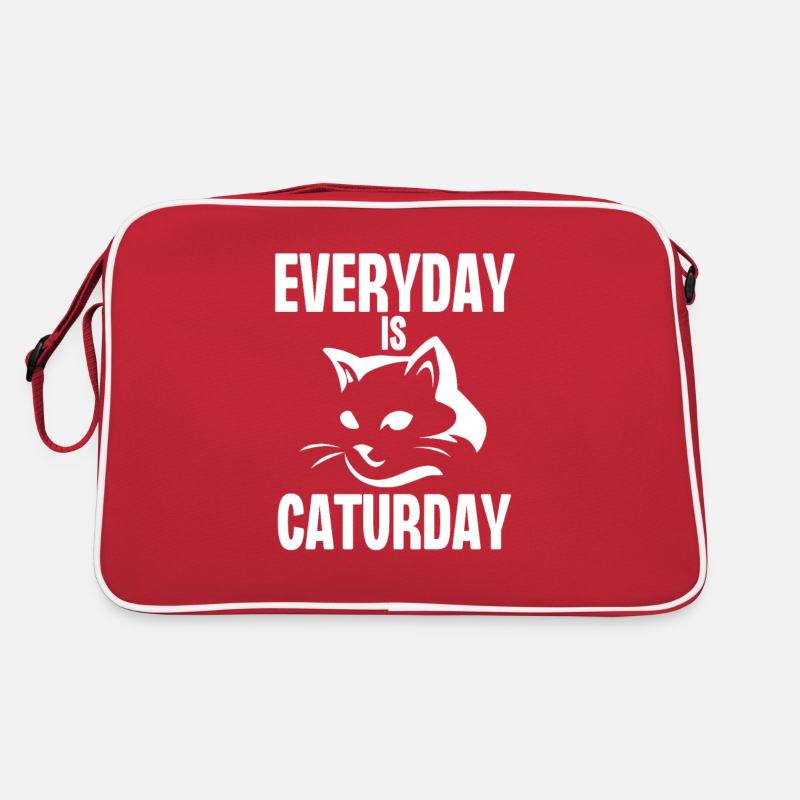 Everyday is Caturday Retro Bag