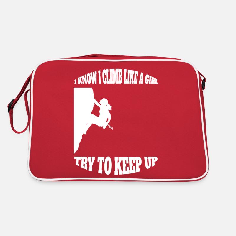 Escalade Mme Bloc Alpinisme Filles Randonnée Sac Retro