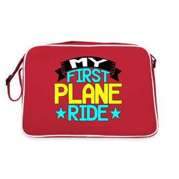 Mon premier trajet en avion 41 - Sac Retro - rouge/blanc - Dos