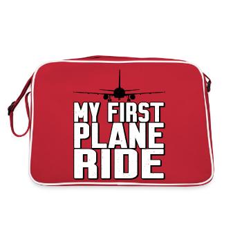 Mon premier trajet en avion 40 - Sac Retro - rouge/blanc - Dos