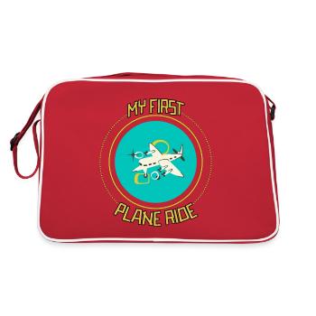 Mon premier trajet en avion 33 - Sac Retro - rouge/blanc - Dos