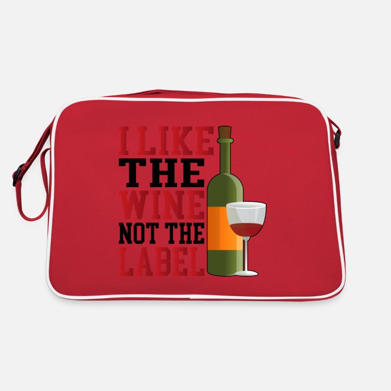 J’aime le vin, pas l’étiquette 17 Sac Retro