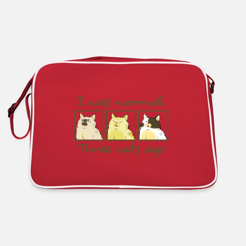 Il y a 3 chats j’étais encore normal en disant drôlement Sac Retro