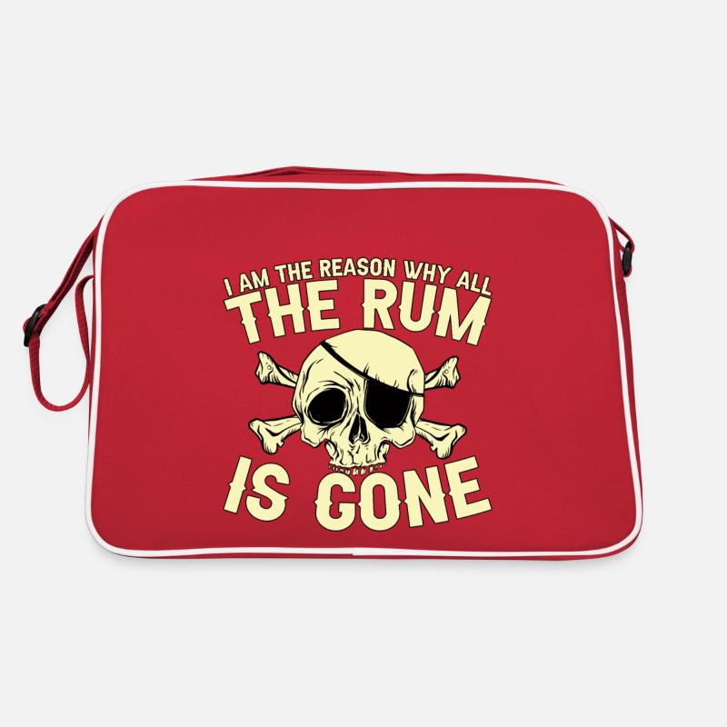 I Am The Reason Why All The Rum Is Gone Retro Bag