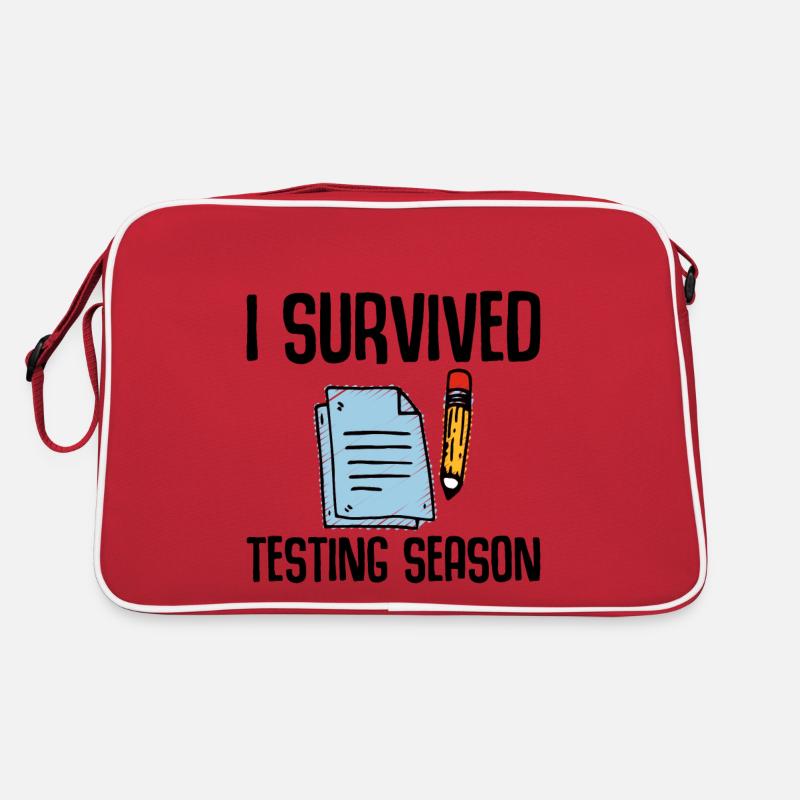I Survived Testing Season 2 Retro Tasche