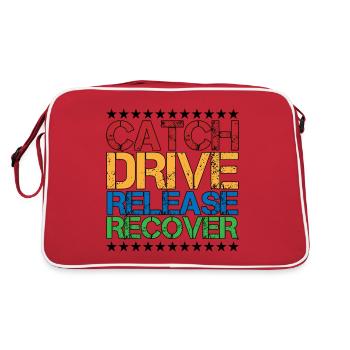 Catch Drive Release Récupérer 7 - Sac Retro - rouge/blanc - Dos