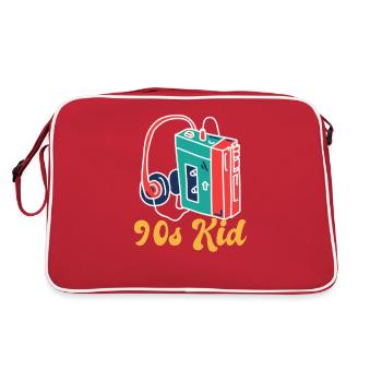90s Kid - Retro Bag - red/white - Back