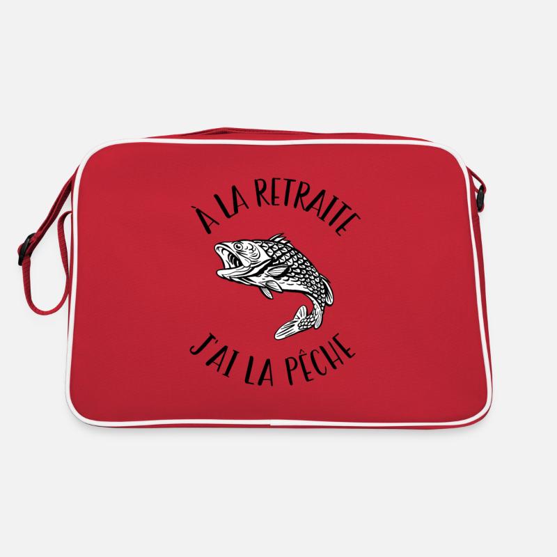 A la retraite j'ai la pêche Sac Retro