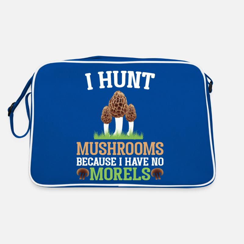 Chasse aux champignons Chercheurs de champignons Champignons Morelles Champignons de la forêt Sac Retro