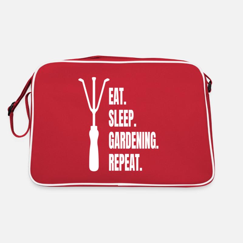 Garten Obstgarten Geschenk Gärtner Hobbygärtner Retro Tasche