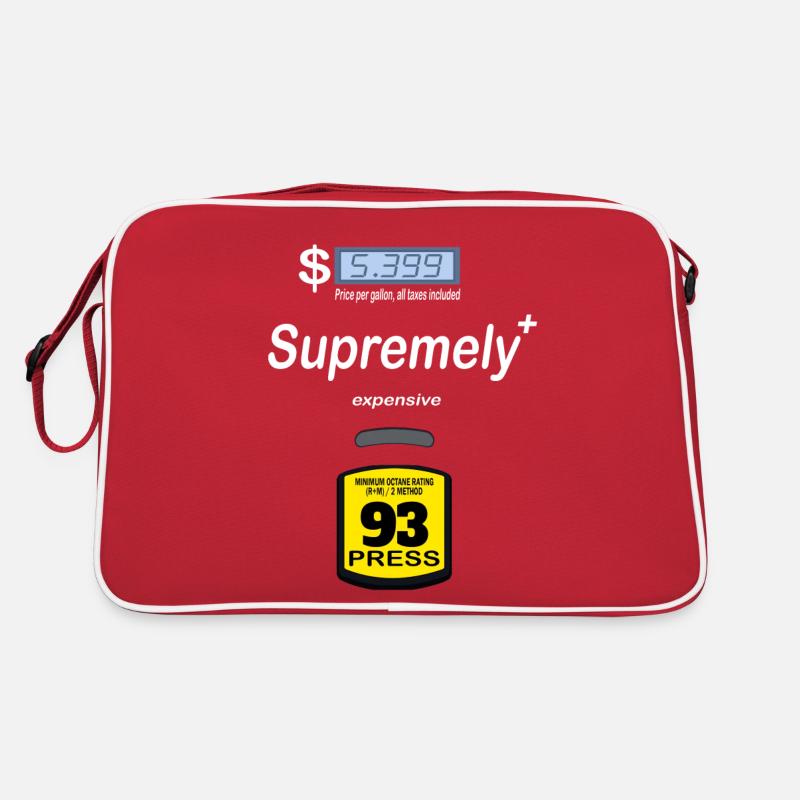 Conception de pompe à essence - Extrêmement cher Sac Retro
