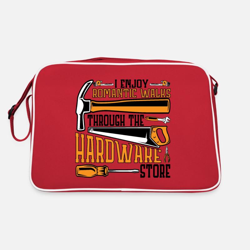 Enjoy Romantic Walks Through The Hardware Store11 Retro Tasche