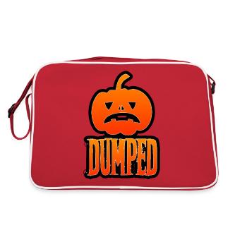 Dumped for Halloween & Thanksgiving - Retro Bag - red/white - Back