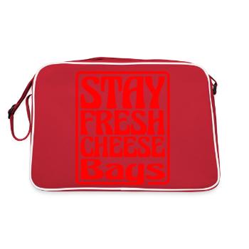 Sacs de fromage frais Stay 19 - Sac Retro - rouge/blanc - Dos