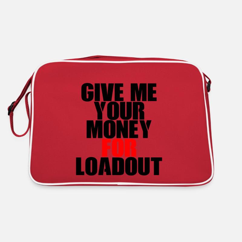 Give Me Your Money For Loadout Retro Bag