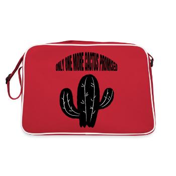 Cactus Cactus Cactus growers Cactus lovers - Retro Bag - red/white - Back