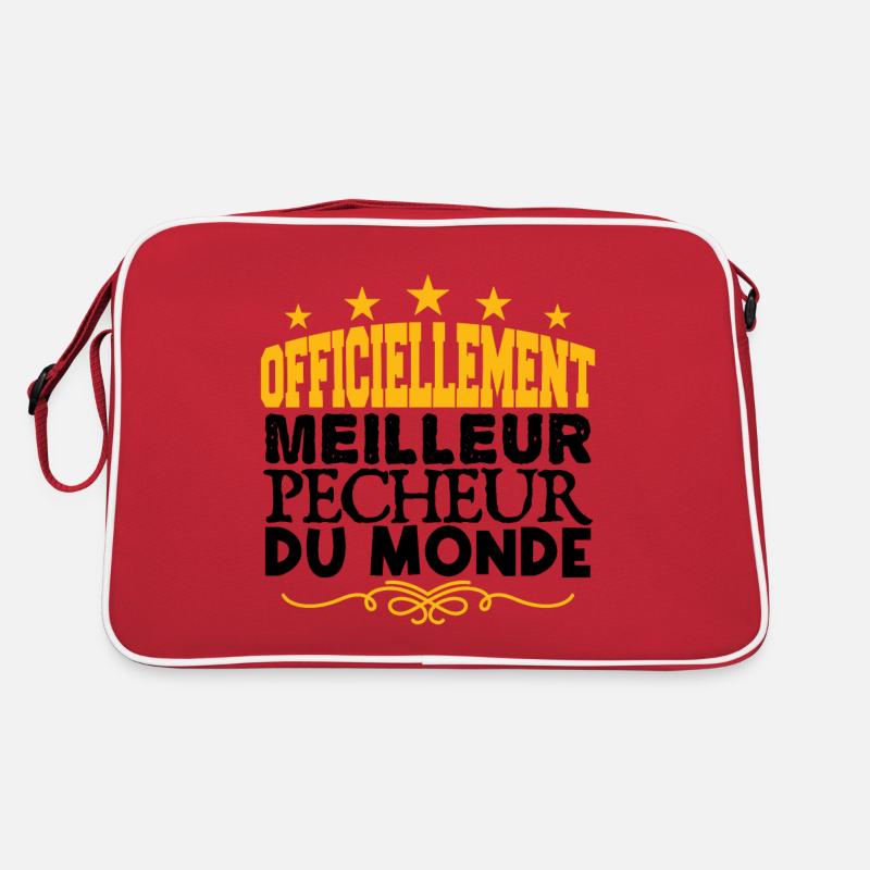Pêcheur meilleur de tous les temps Sac Retro