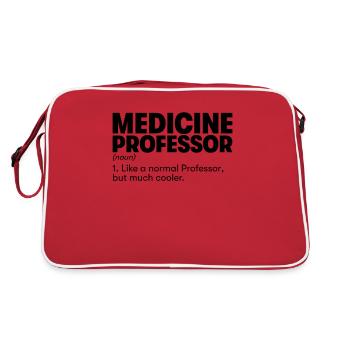 Professeur de médecine - Sac Retro - rouge/blanc - Dos