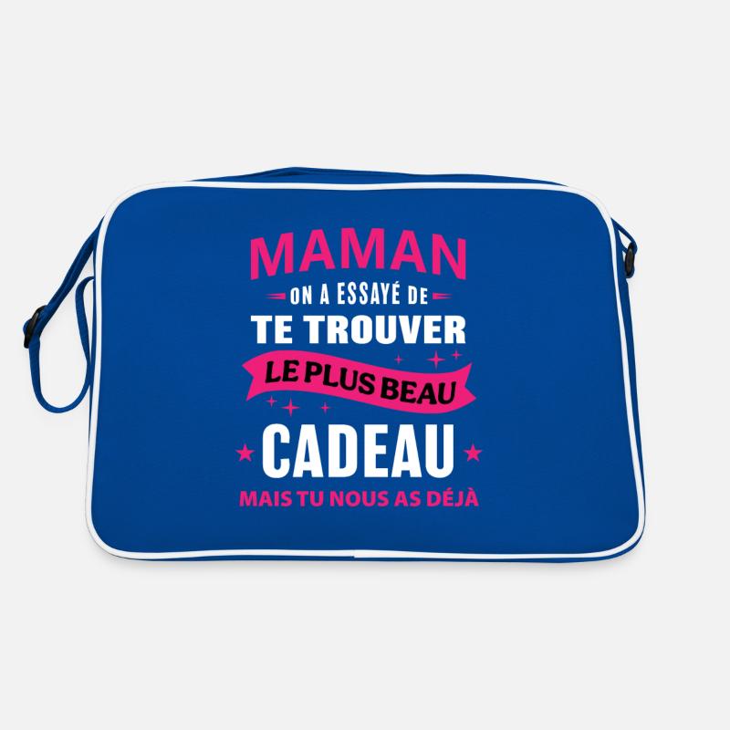 Maman le plus beau cadeau c'est nous cadeau mère Sac Retro