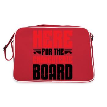 Ici pour la planche de charcuterie 5 - Sac Retro - rouge/blanc - Dos