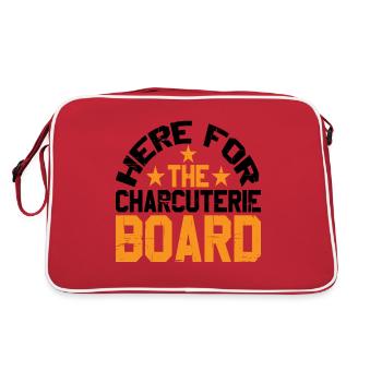 Ici pour la planche de charcuterie 6 - Sac Retro - rouge/blanc - Dos
