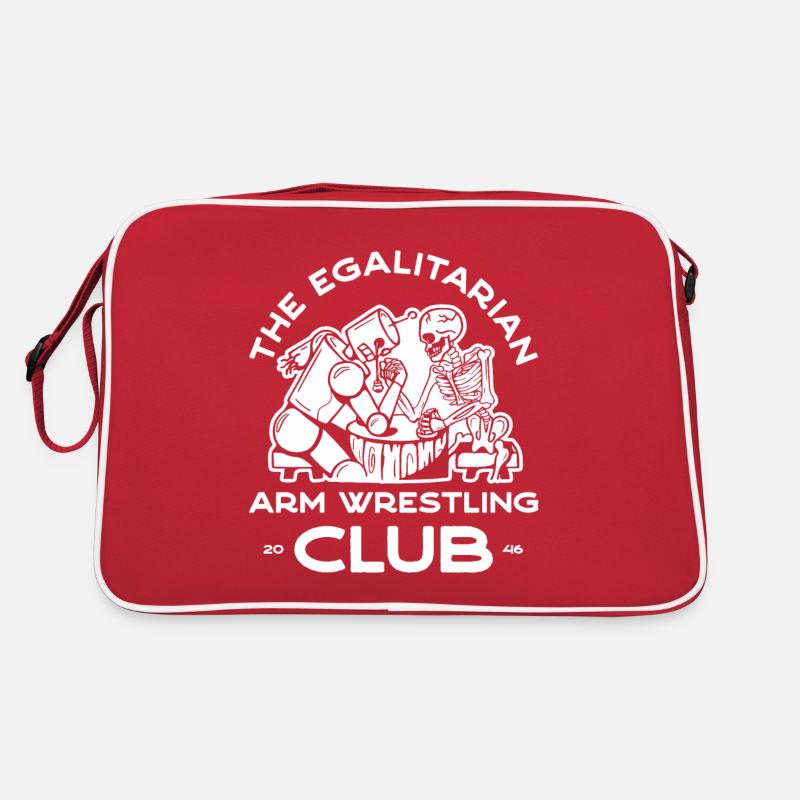 Arm Wrestling – 2 - Retro Bag - red/white