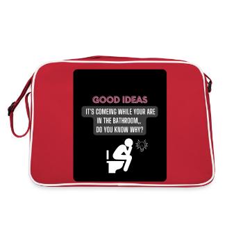 Good ideas - Retro Bag - red/white - Back