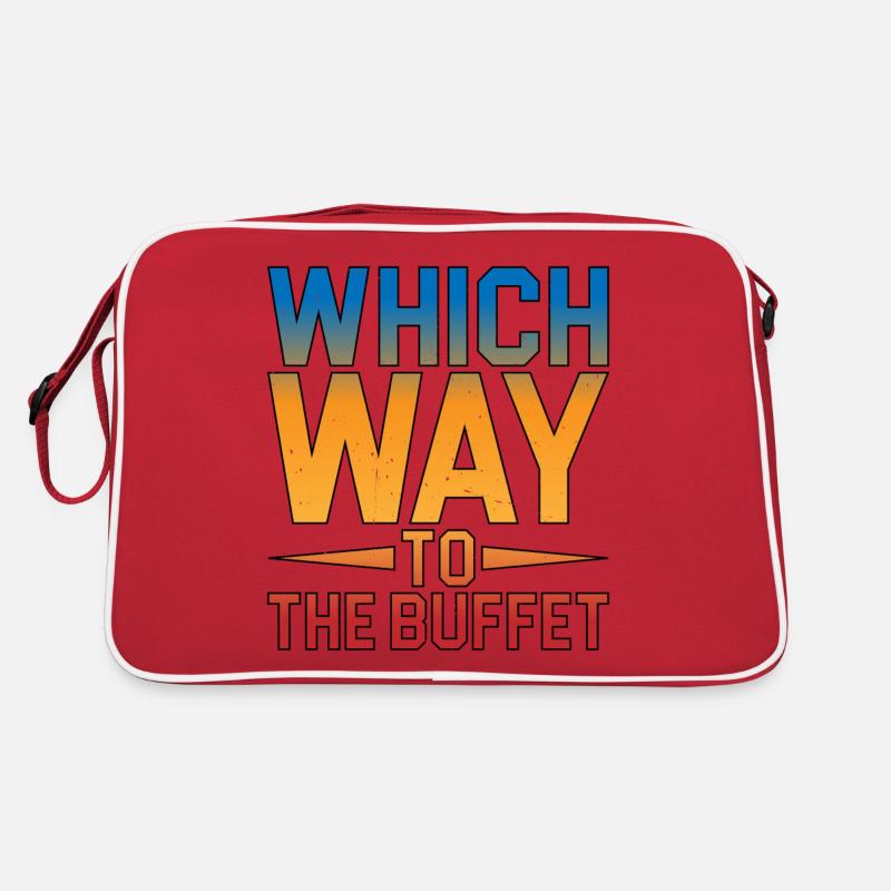 Quel chemin vers le buffet 12 Sac Retro