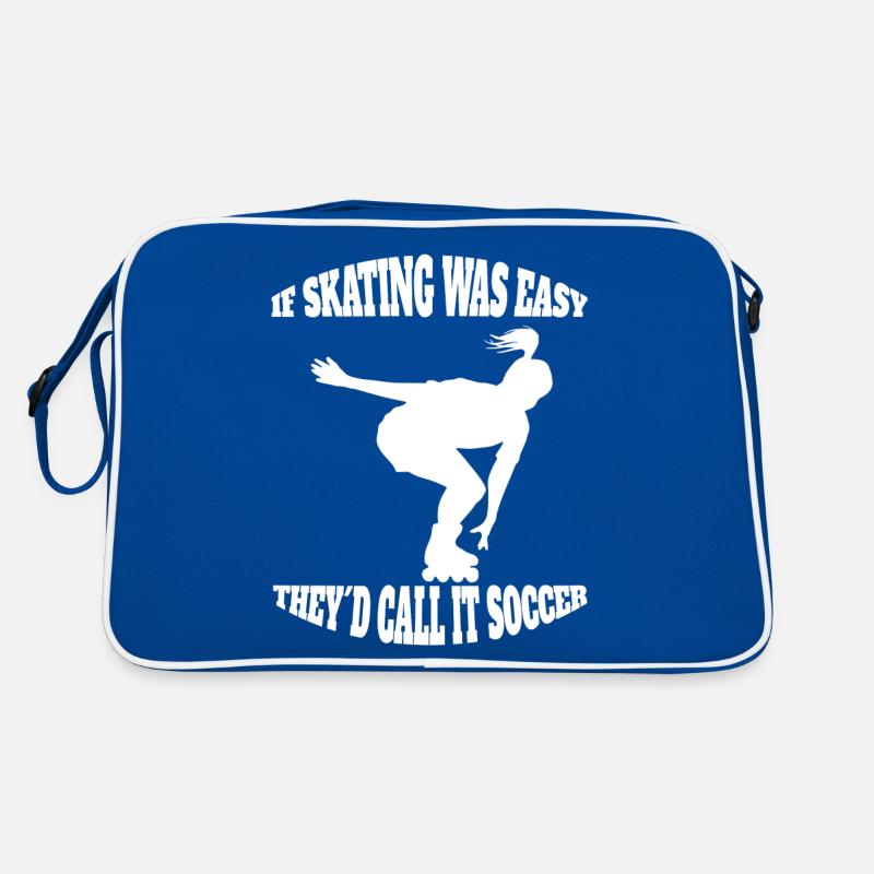 Roller Skating Gift Inliner Skater Inline Skating Retro Bag