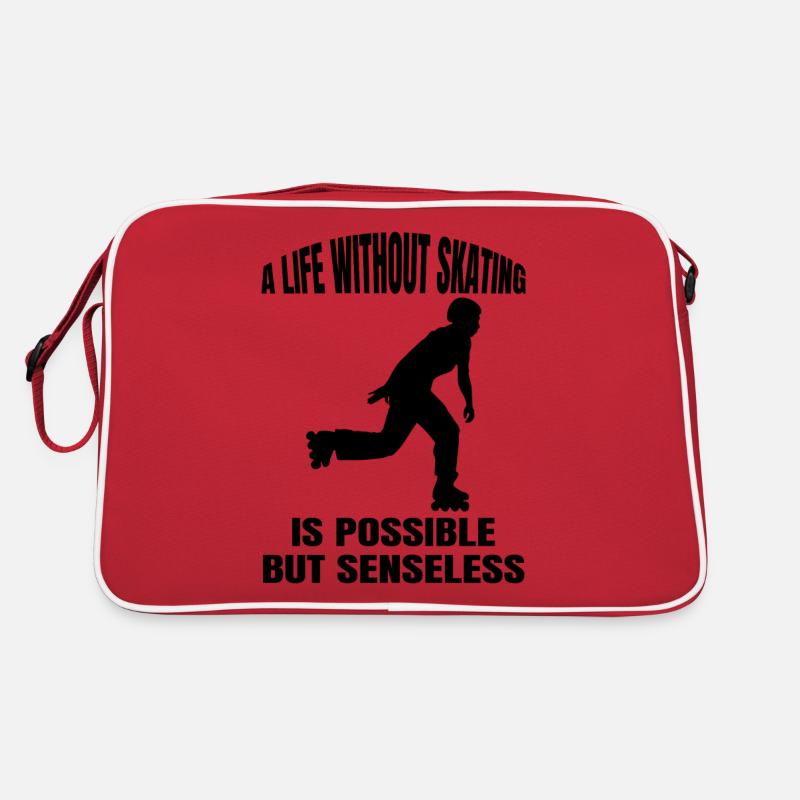Roller Skating Inline Skating Skater Inline Gift Retro Bag