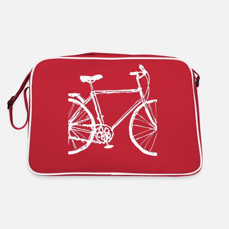 Bicycle - Retro Bag - red/white