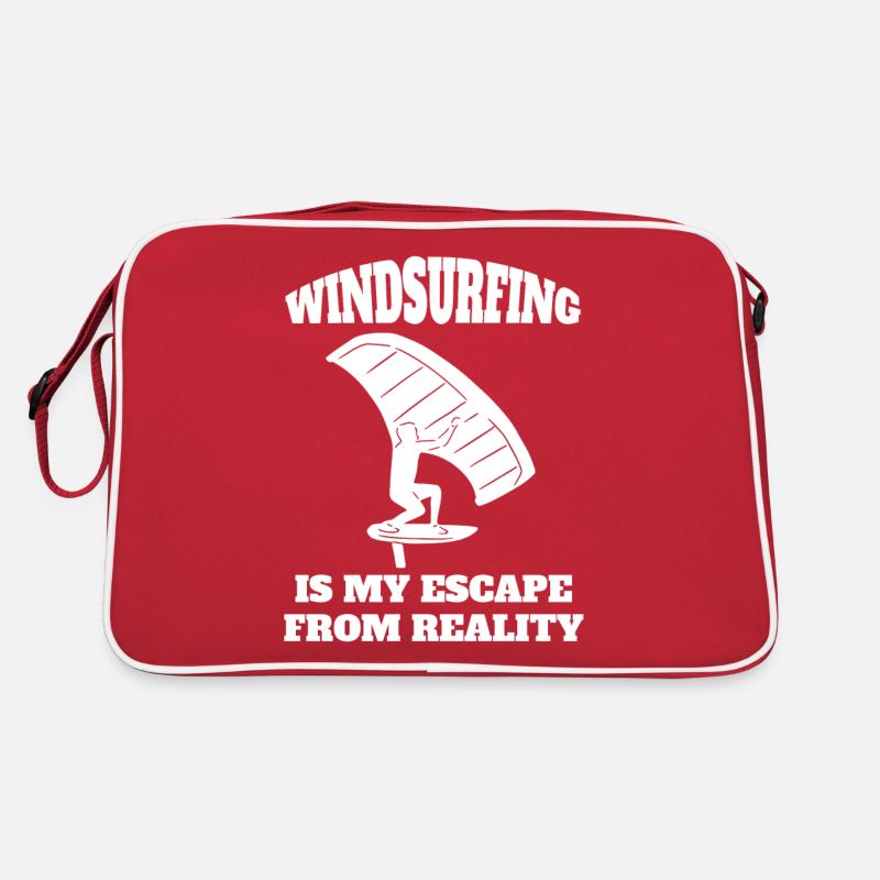 Windsurfer Surf Gift Windsurfer Kitesurfer Sac Retro
