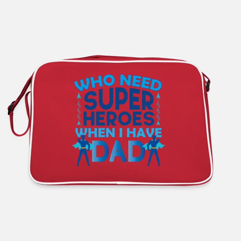 Father's Day Dad is Amazing Dad Gift Retro Bag
