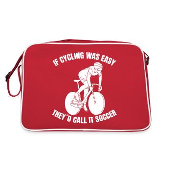 Vélo Vélo Tour à vélo Vélo VTT - Sac Retro - rouge/blanc - Dos