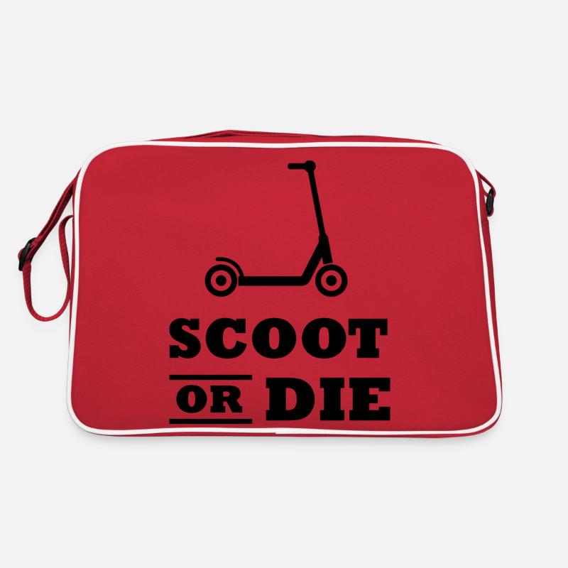 E-Scooter E-Roller Scooter Retro Tasche