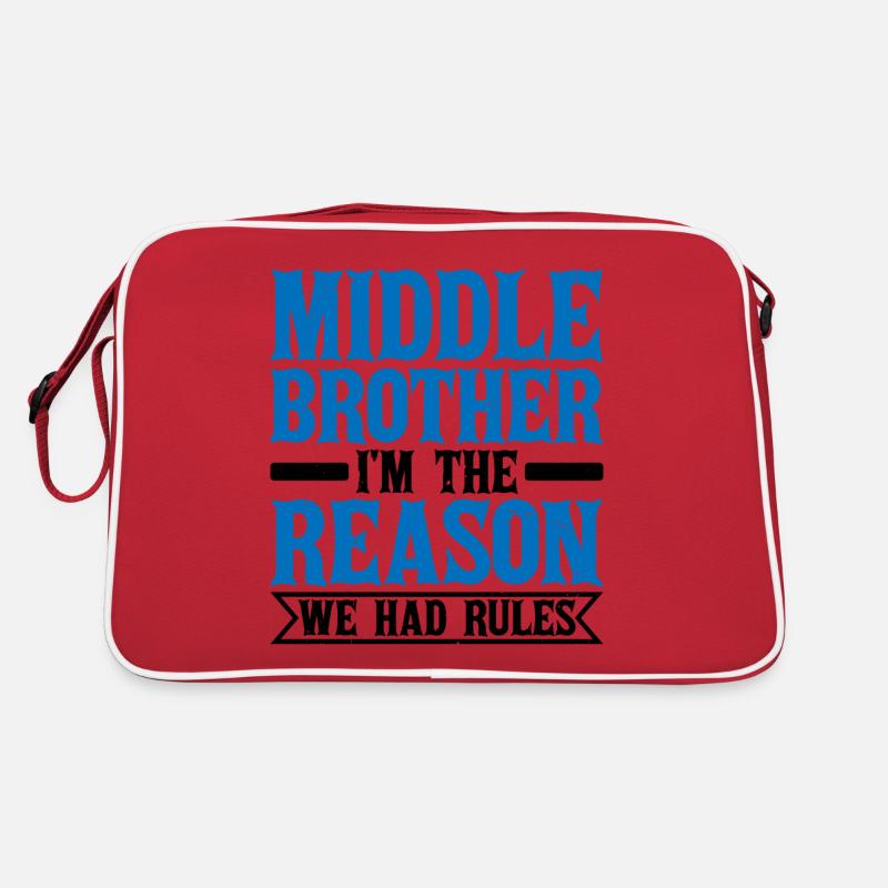 Middle Brother, I'm The Reason We Had Rules 2 Retro Bag