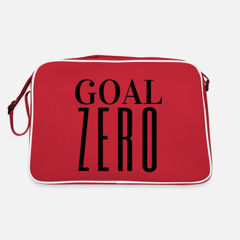Aspiration de l’objectif zéro | Slogan de la campagne de sécurité Cadeau Sac Retro