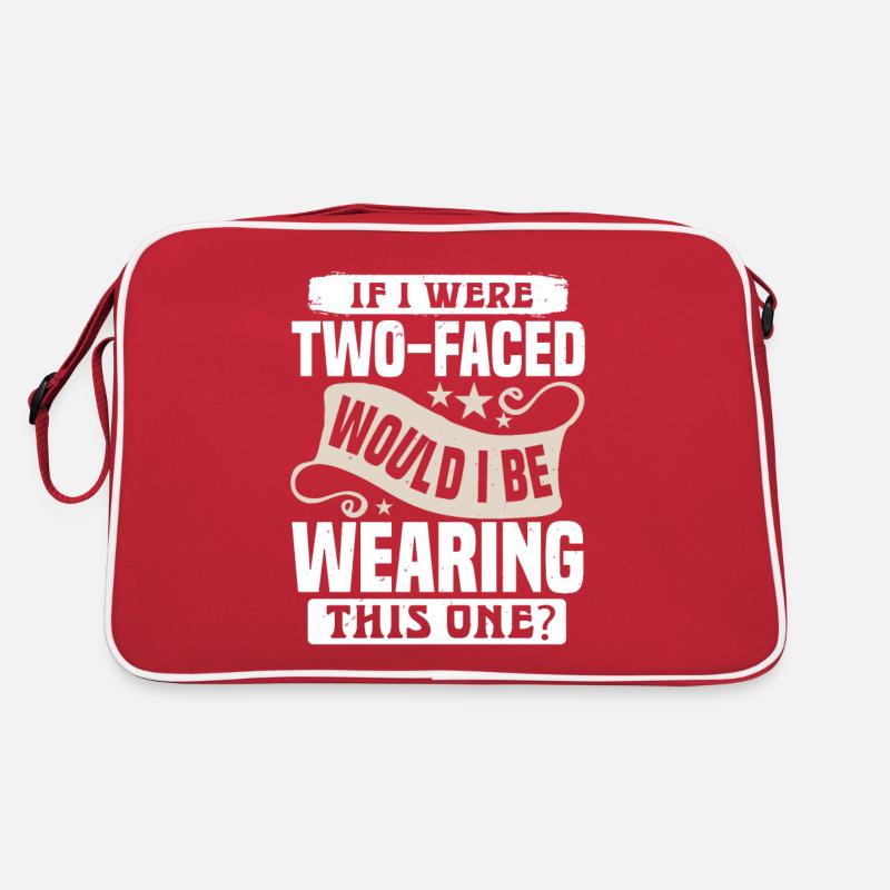 SI J’ÉTAIS TTOW FACE, EST-CE QUE JE PORTERAIS CELUI-CI Sac Retro