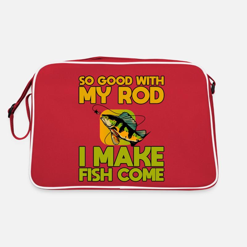 Si bon avec ma canne, je fais venir du poisson Sac Retro