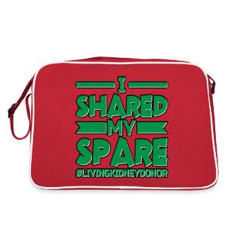 J’ai partagé mon #livingkidneydonor 8 - Sac Retro - rouge/blanc - Dos