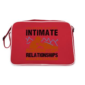 JE N’AI JAMAIS EU DE RELATIONS INTIMES AVEC - Sac Retro - rouge/blanc - Dos